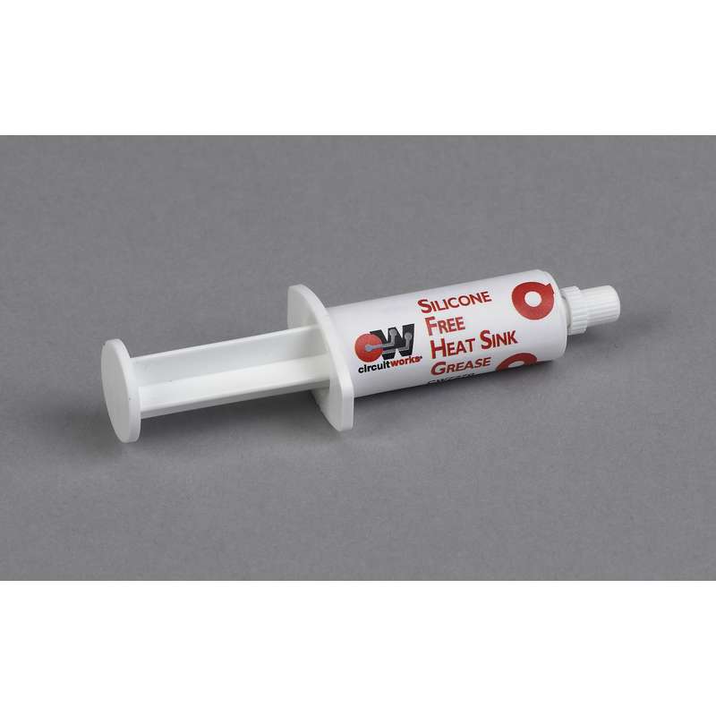 Silicone Free Conductive Heat Sink Grease in 8 gram Syringe